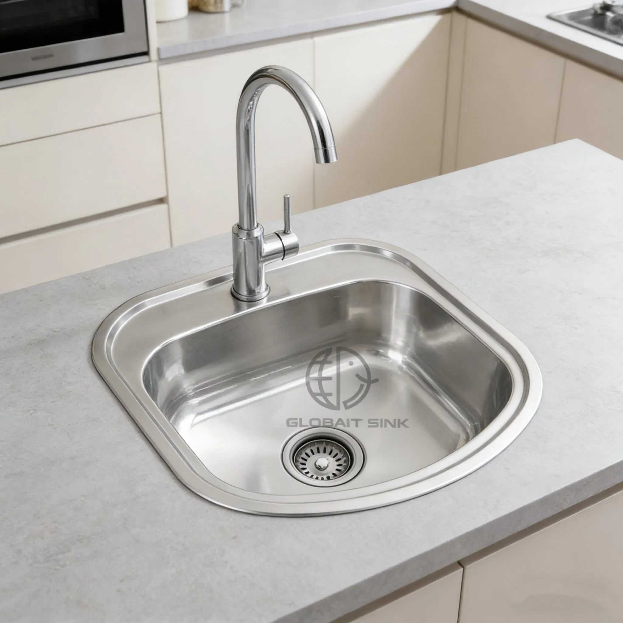 Factory Direct Sales of Stainless Steel Kitchen Sinks, Small Size Stretchable Under-Counter