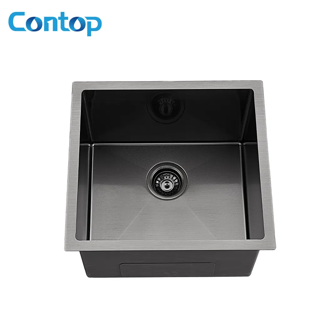 CE Certified Single Bowl Farmhouse Apron Front 304 Stainless Steel Kitchen Sink