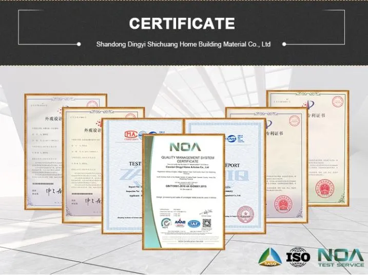 Quality Certifications