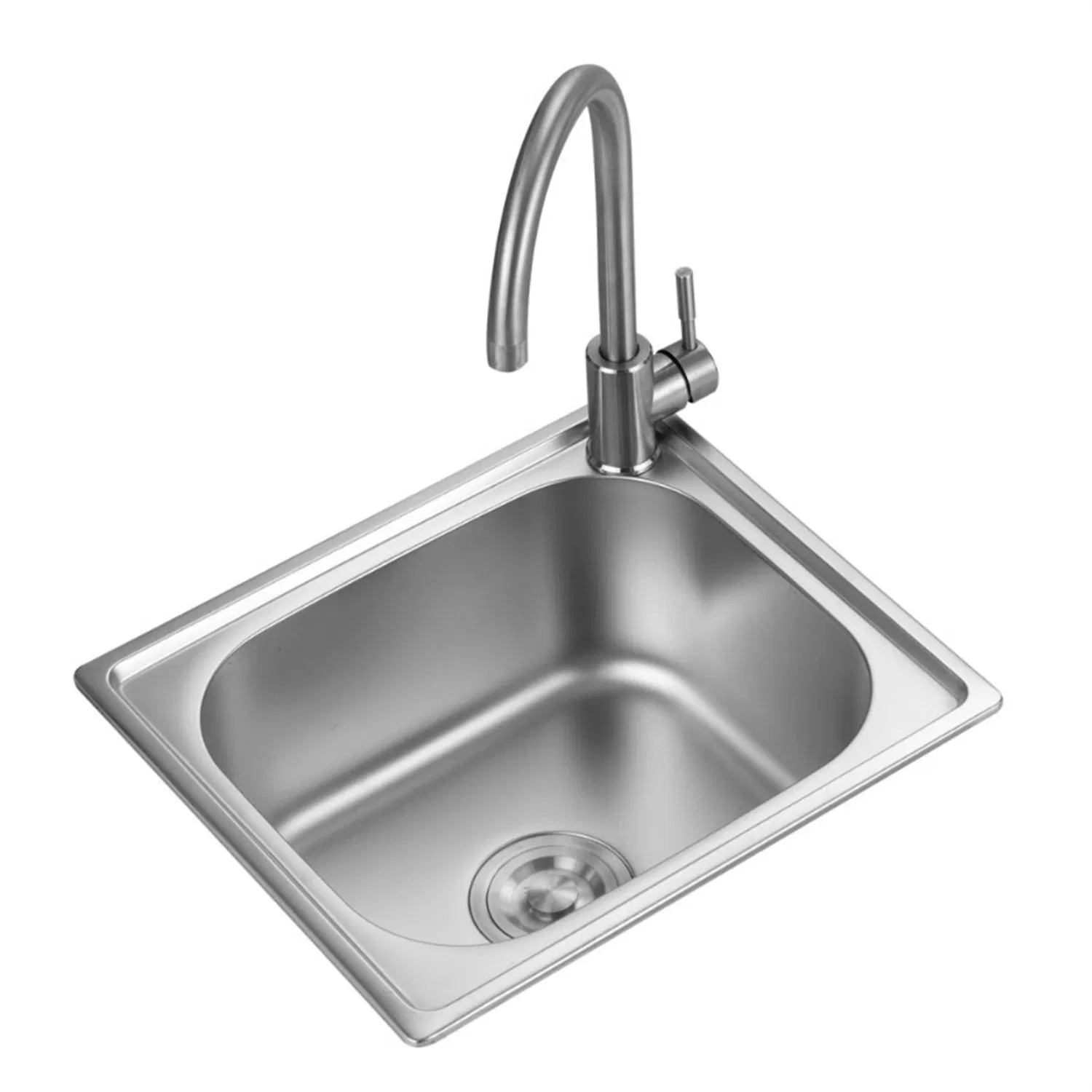 High Quality Undermount Stainless Steel Sink Single Sink Kitchen Sink 5040