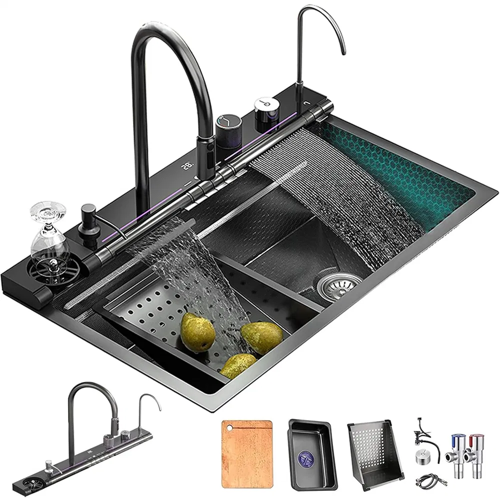 Smart Waterfall Sink 5
