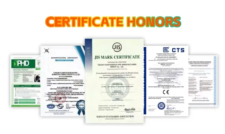 Certifications Display