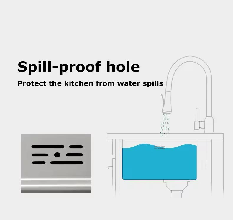 Quartz High Quality Black Granite Composite Kitchen Sink Quartz Sink From China