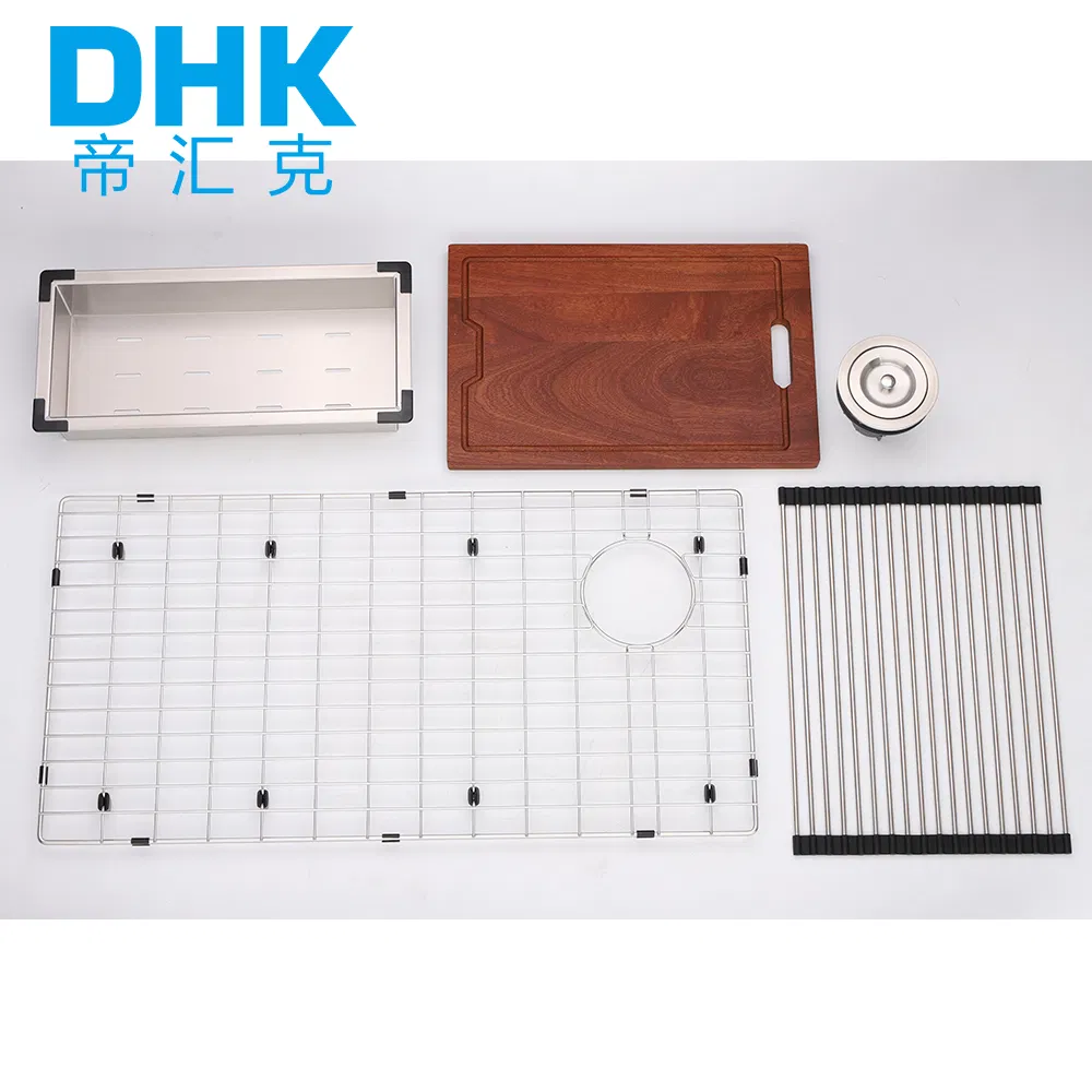 33 Inch Double Bowl Farmhouse Sink Statinless Steel - Abironl 33"X22" Apron Front Workstation Kitchen Sink Double Bowl Farmhouse Sink 16 60/40 Gauge Farm Sink