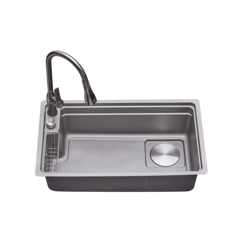 7546-Stainless Steel Integral Stretchable Sink