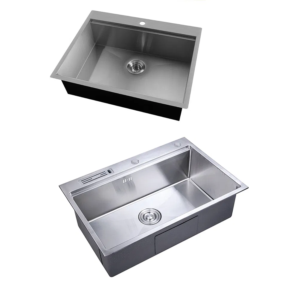 Best Farmhouse Kitchen Workstation Undermount Stainless Steel OEM Size Double Bowl Sink