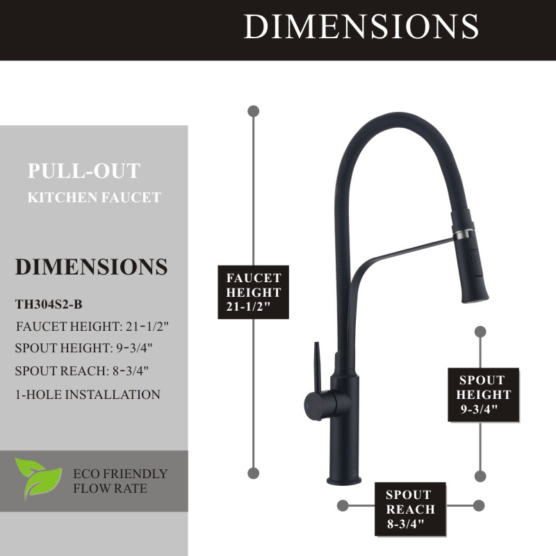 Factory Stainless Steel Stretchable Bathroom Nano Pull out Spout Deck-Mount Kitchen Sink Flexible Faucet