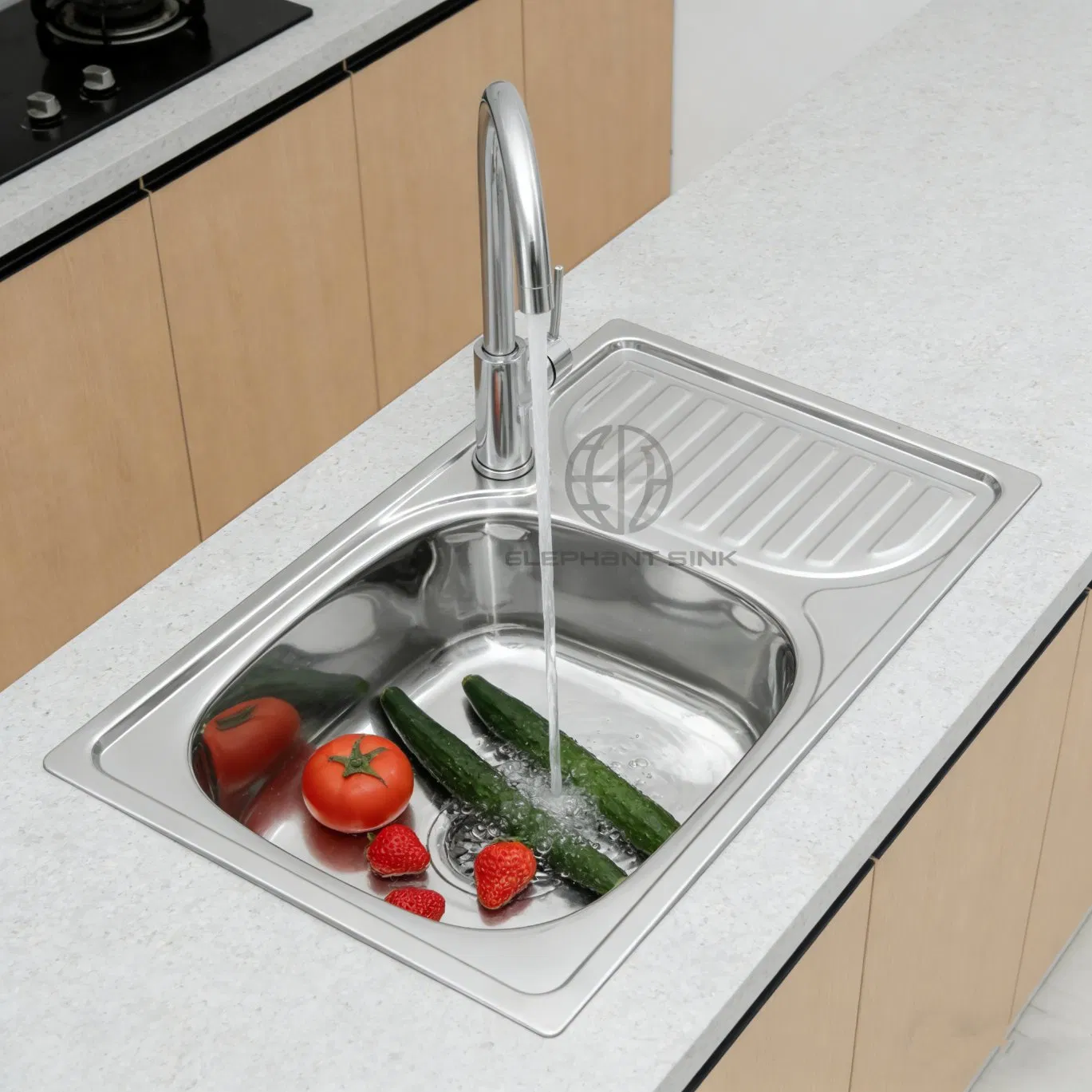 Versatile Stretchable Basin Sink for Effortless Household Use