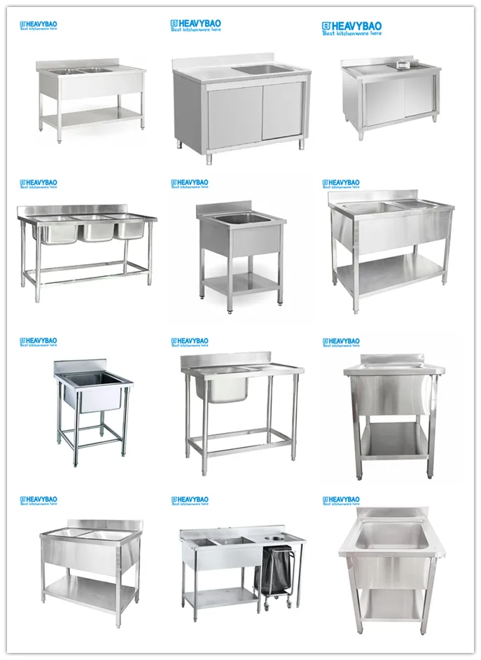 Stainless Steel Washing Table Detail