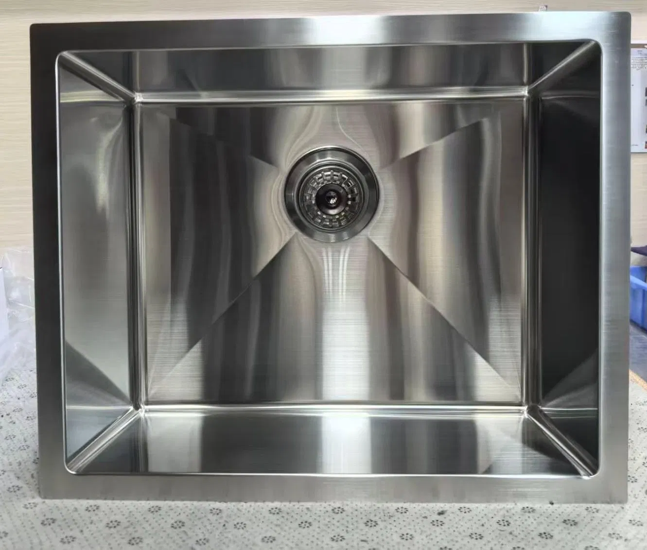 Sink Factory Undermount Single Bowl Stainless Steel Kitchen Sink Kitchen Accessories Wash Basin Handmade Sink