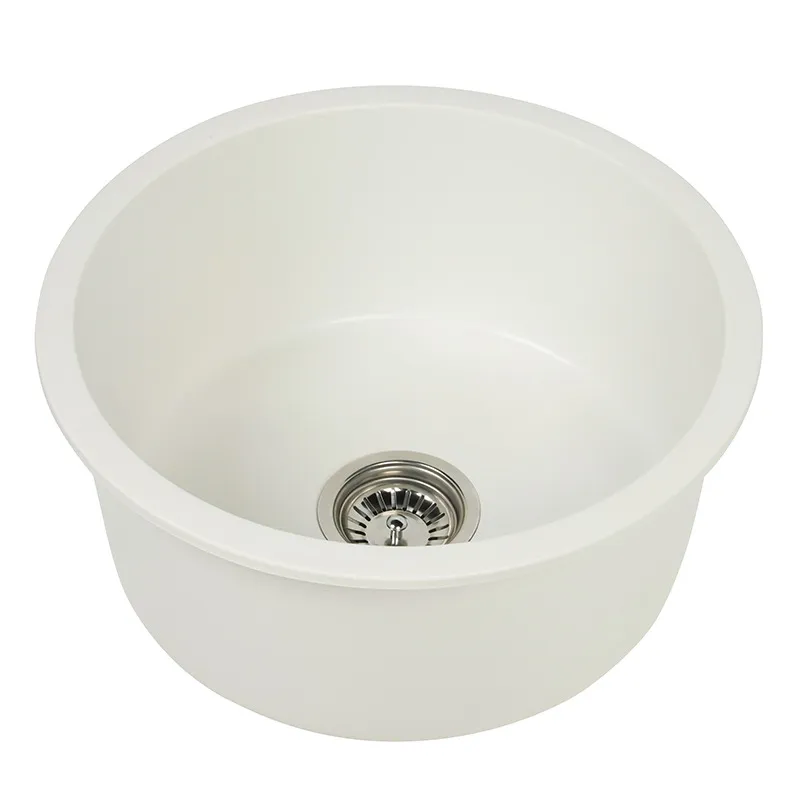 Kitchen Quartz Round Sink Detail