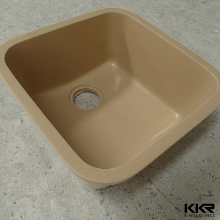 Resin Stone Solid Surface Undermount Kitchen Composite Granite Sink