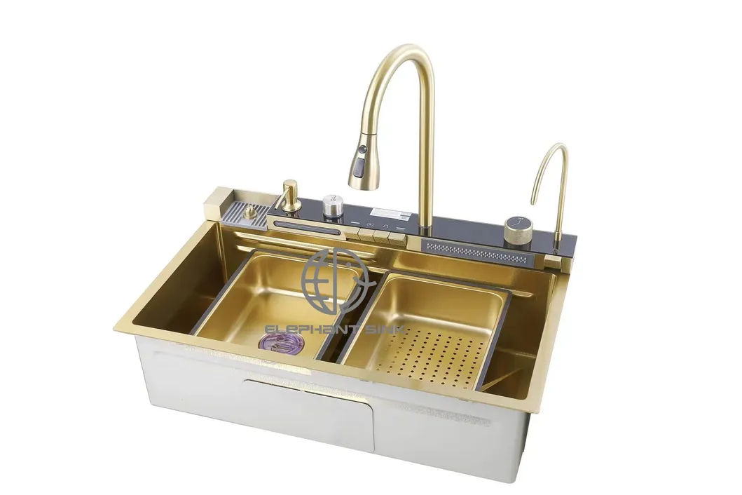 Premium Gold Kitchen Sink 1