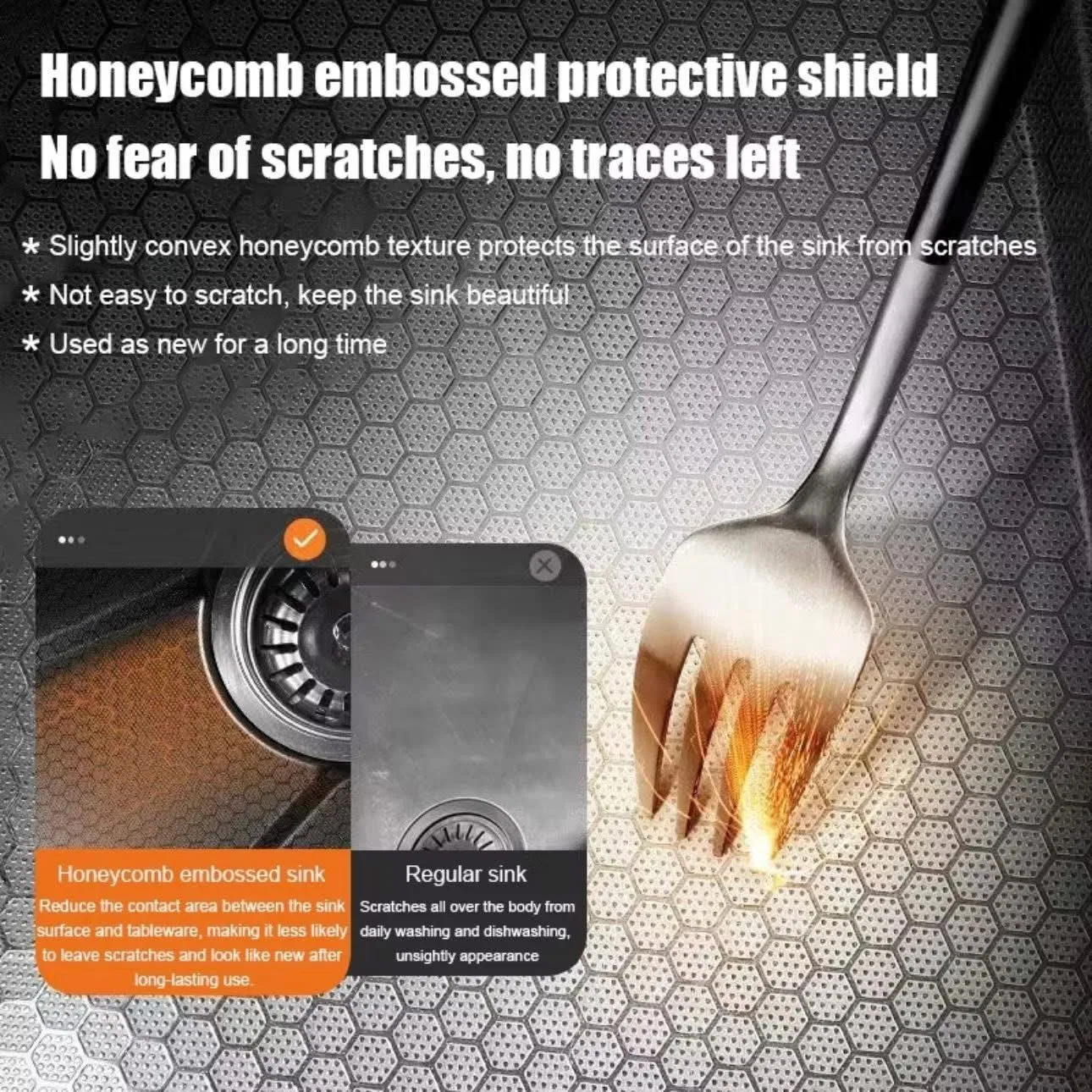 Premium 304 Ss Waterfall Kitchen Sink with Built-in Pull-out Sprayer &amp; Cutting Board