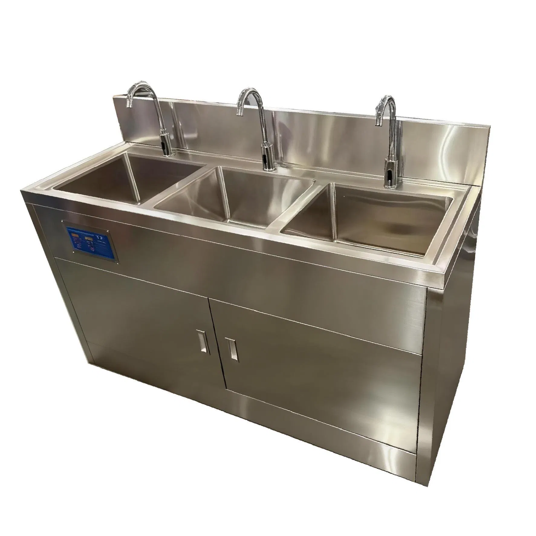 Laboratory Operating Table Sampling Stainless Steel Hand Wash Sink Stretchable Faucet Instant Hot Water Mix Water Wash Sink