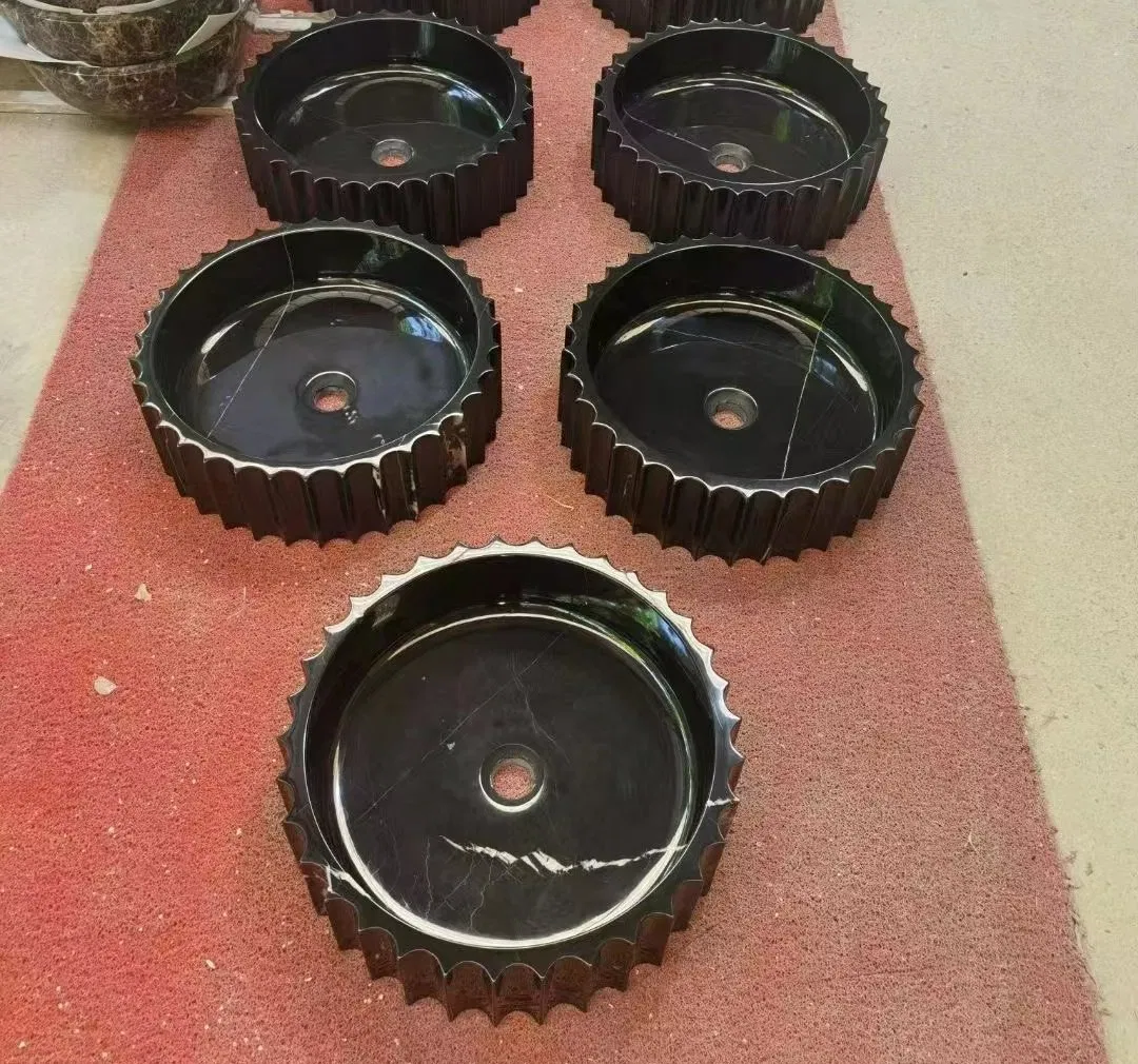 Wholesale Bathroom Modern Composite Granite Sink Stone White Marble Basin Sink