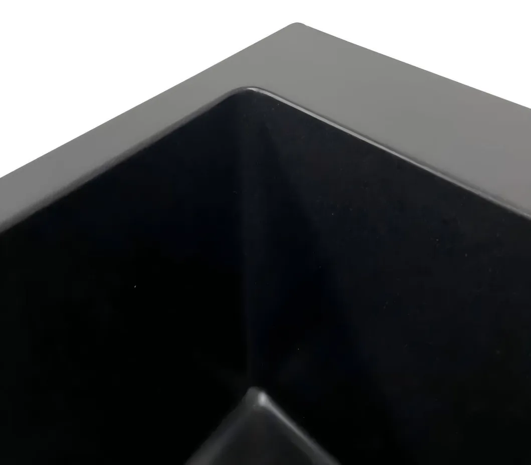 High Quality Brushed Topmount Stainless Steel Single Bowl Deep Small Black Drop in Kitchen Sinks