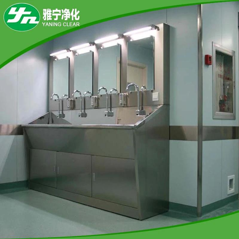 Yaning Laboratory Operating Table Sampling Stainless Steel Hand Wash Sink Stretchable Faucet Instant Hot Water Mix Water Wash Sink
