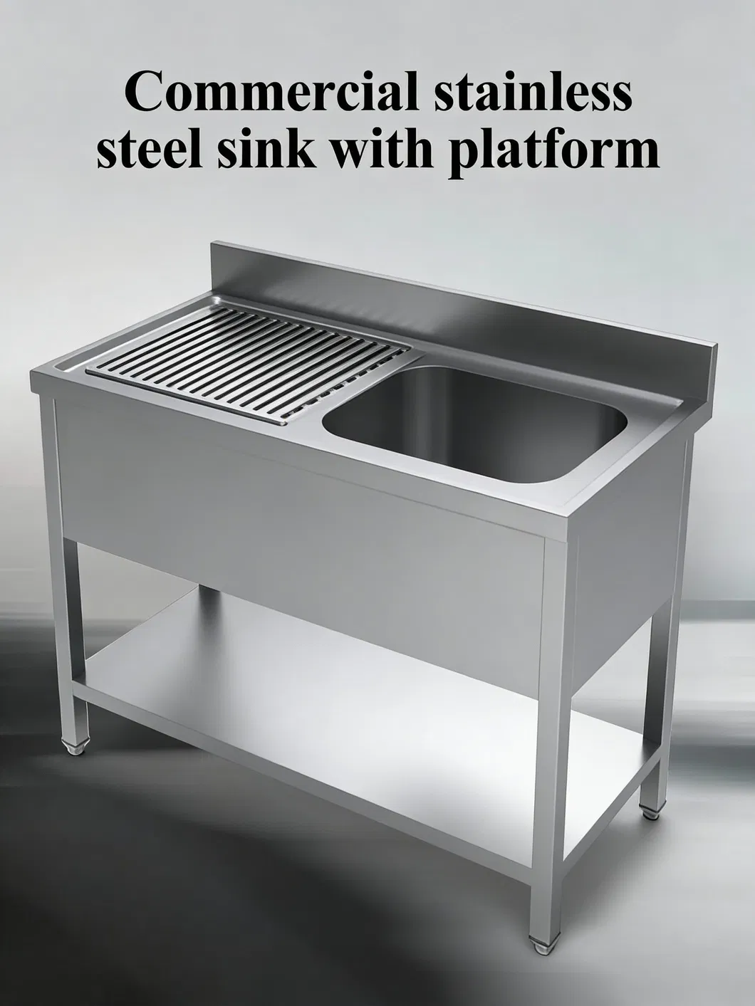 Commercial Stainless Steel Sink