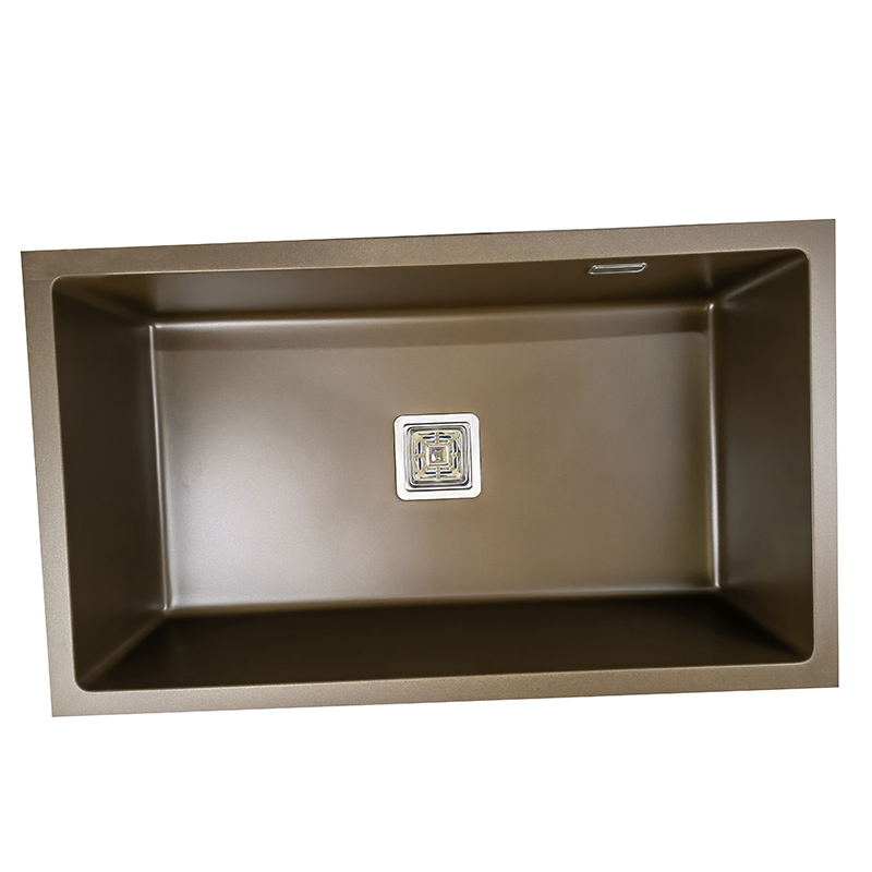 Fireclay Black Matte Sink Farmhouse Sink Kitchen Quartz Stone Apron Front Kitchen Sink