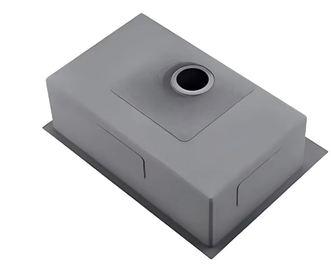 High Quality Brushed Topmount Stainless Steel Single Bowl Deep Small Black Drop in Kitchen Sinks