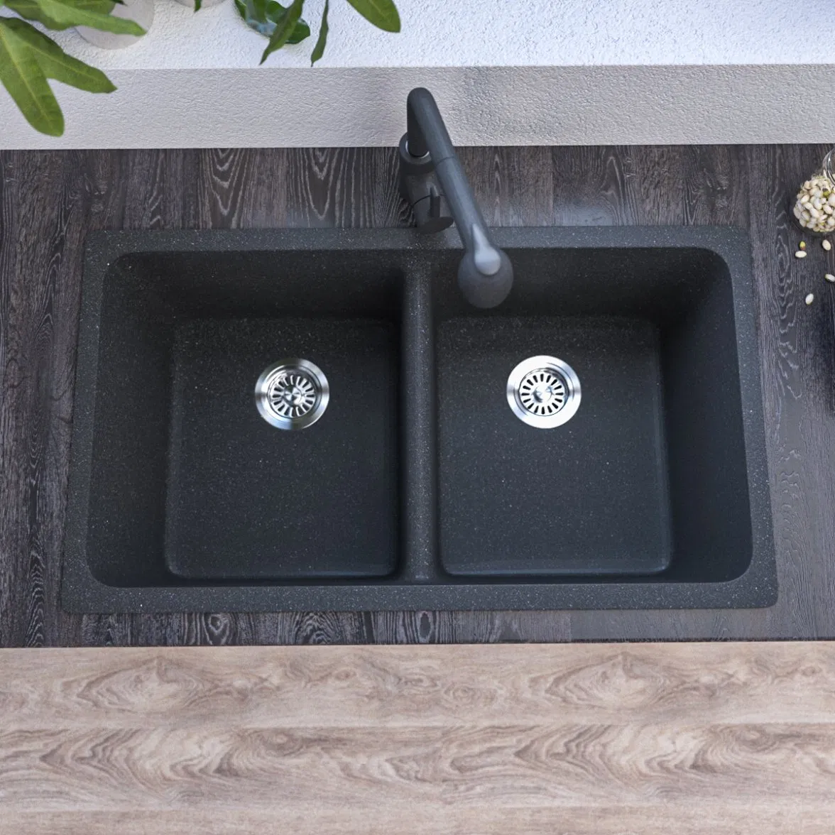 Premium Grey Kitchen Sink for Ice Cream and Dessert Lovers
