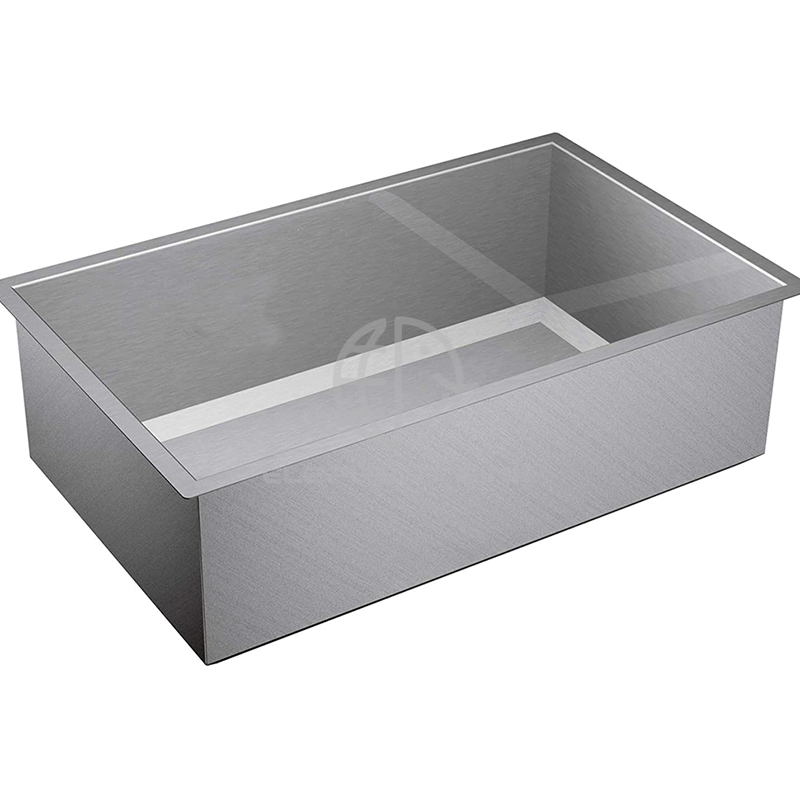 Eco-Friendly Undermount High Quality Kitchen Stainless Steel Handmade Sink and Faucet Combo