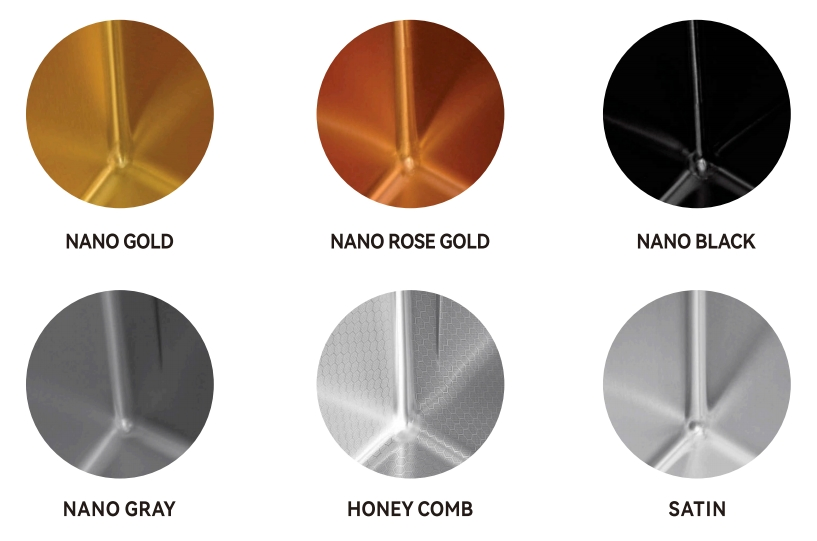 Brushed 201 Stainless Steel Handmade Kitchen Sink Corner Double Bowl Sink