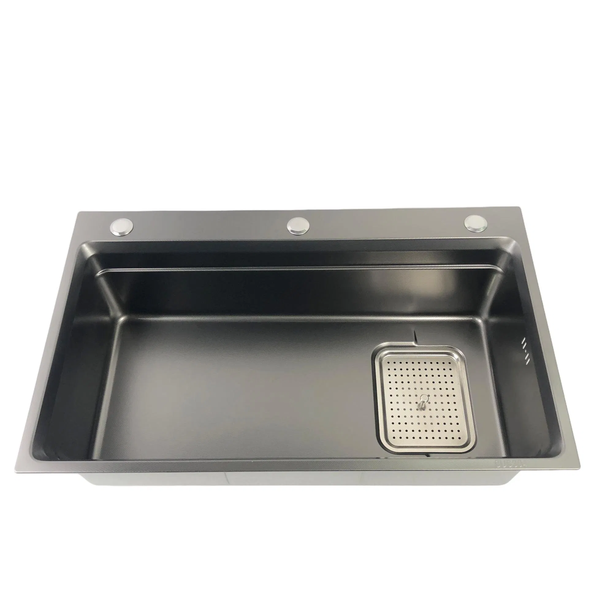 Wholesale Multifunctional Single Bowl Stainless Steel Handmade Kitchen Sink with Cutting Board