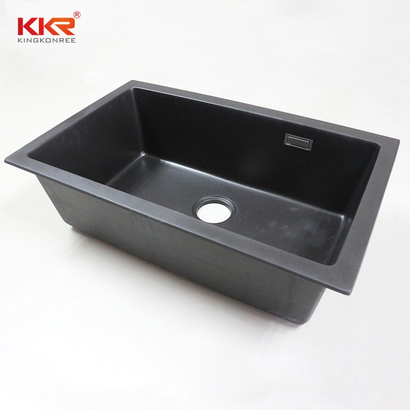 Resin Stone Solid Surface Undermount Kitchen Composite Granite Sink