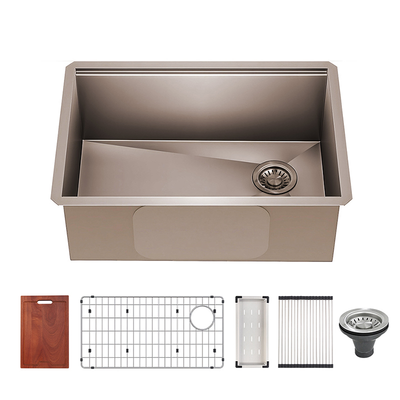 Stylish Undermount Kitchen Sink with R10 Rounded Corners Design