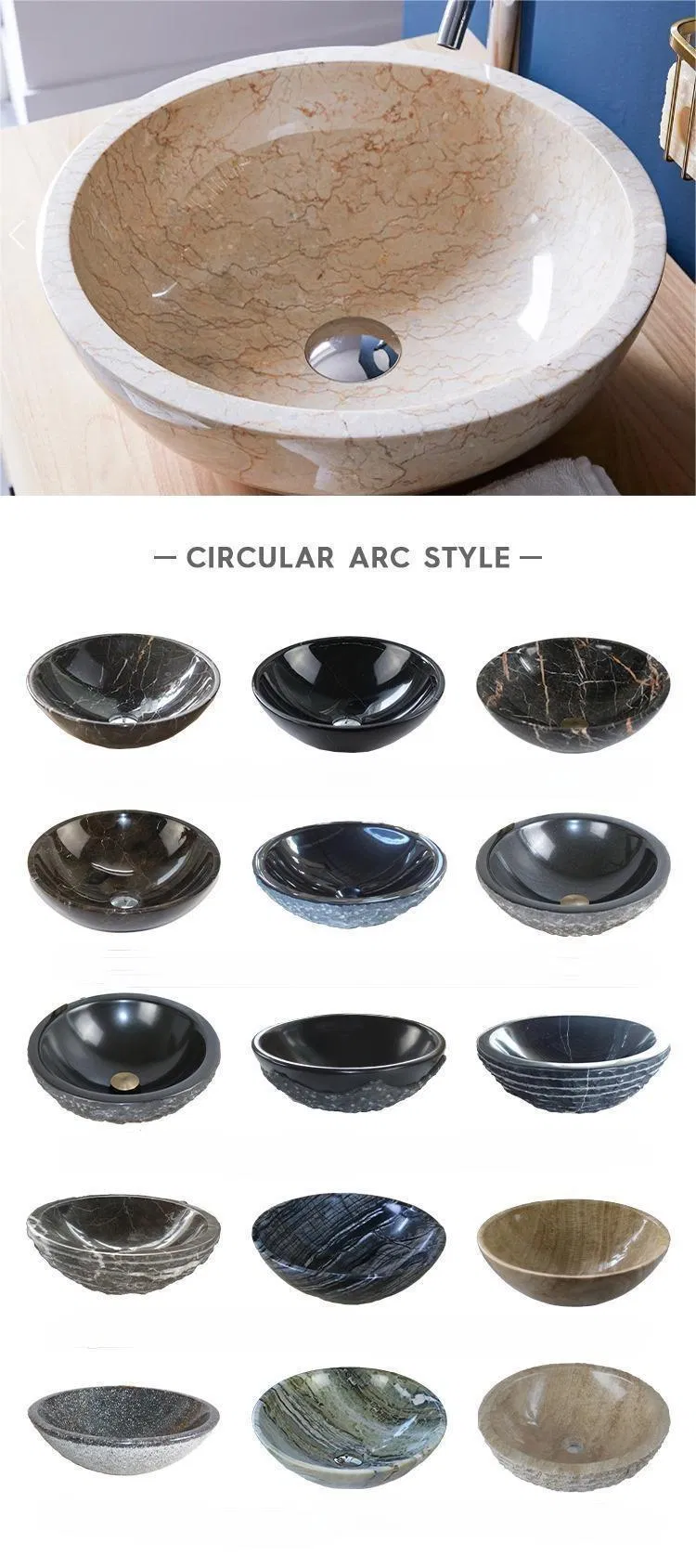 Freestanding Marble Sink