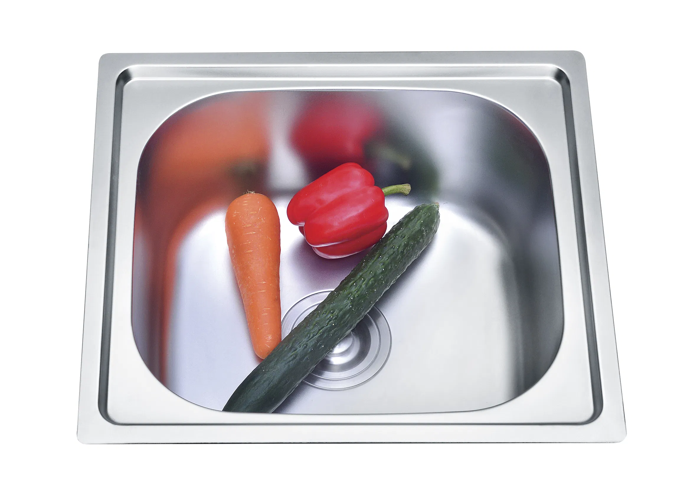 Restaurant Hotel Single Bowl Kitchen Water Sink Stainless Steel Corner Sink