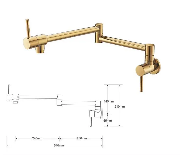 Pot Filler Faucet View 3