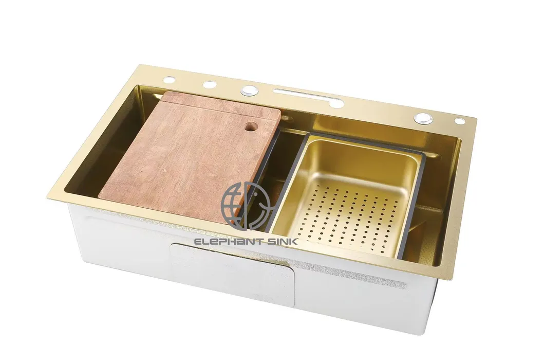 Premium Gold Kitchen Sink 2