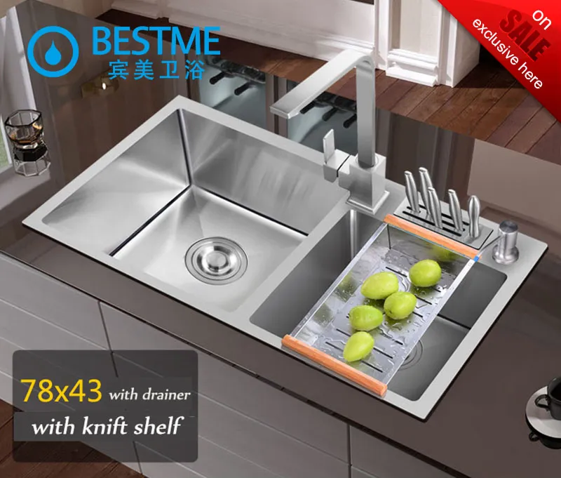 Kitchen Products Double Bowl Sink