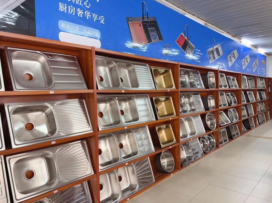 Hot Sale Square Double Bowl Stainless Steel Kitchen Sink with Cutting Board