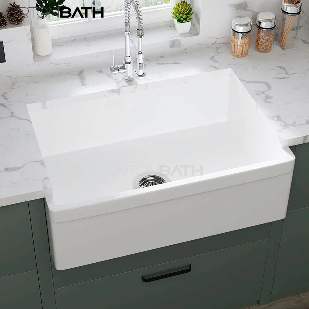 White Farmhouse Sink Overview