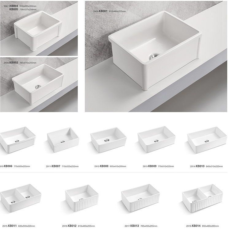 Cupc Ceramic Fireclay Black Matte Sink Farmhouse Sink Kitchen Ceramic Apron Front Farm Kitchen Sinks