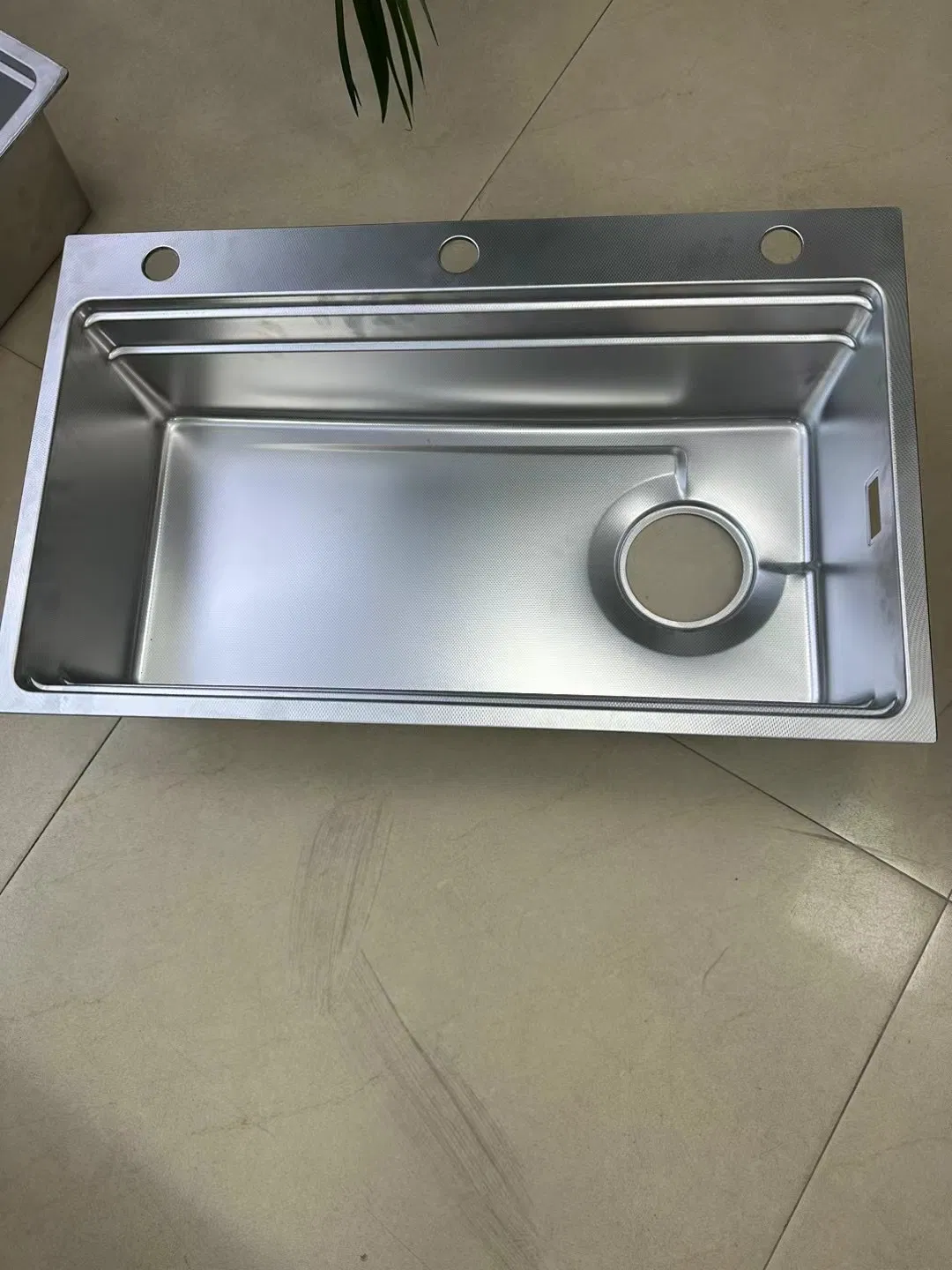 Drop-in Kitchen Sink Single Bowl, Topmount Kitchen Stainless Steel Sink