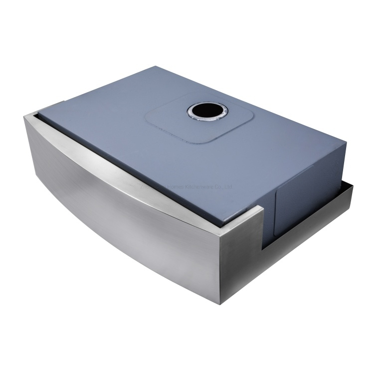 Farmhouse Sink Deep Double Bowl Apron-Front Kitchen Farm House Sink