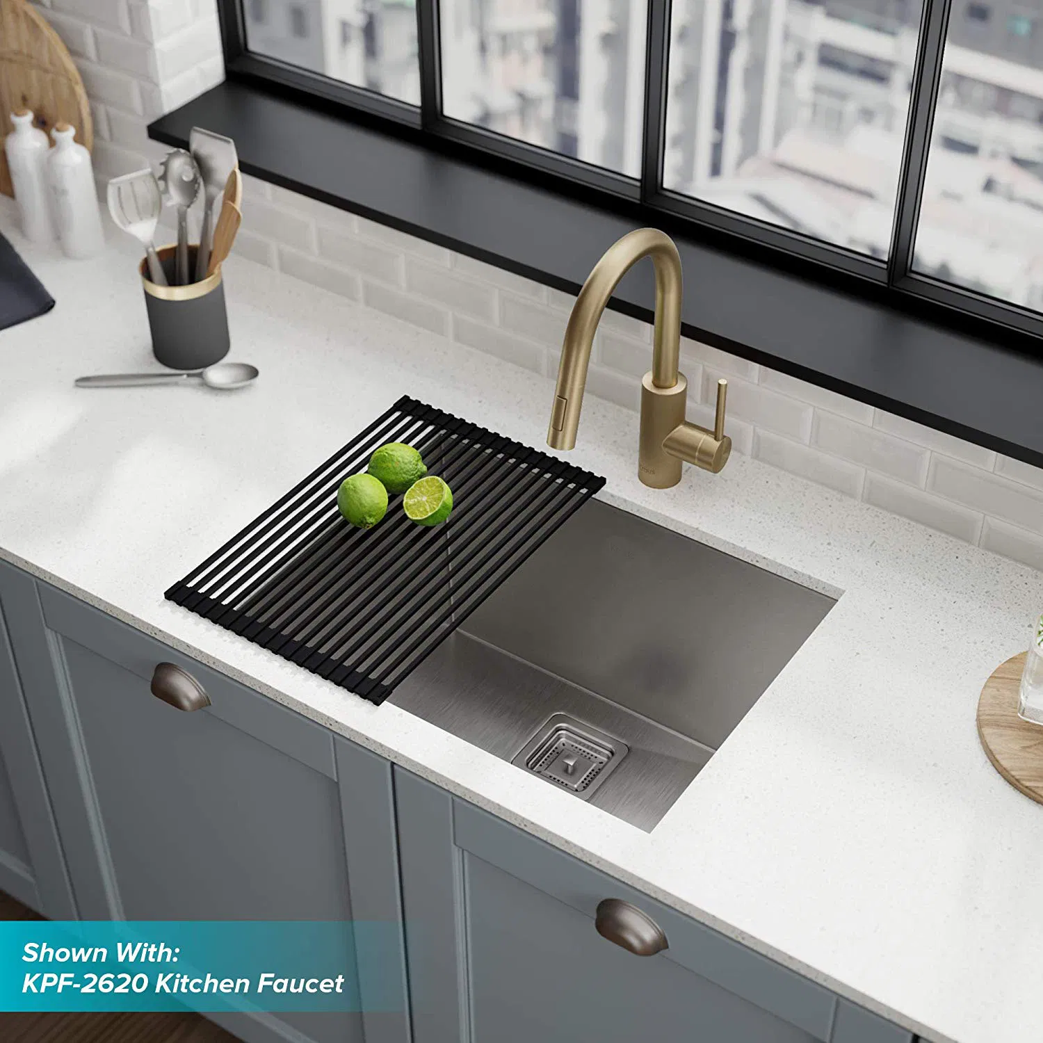 Drop-in 60/40 Double Bowl 16 Gauge 10-Radius Topmount Stainless Steel Kitchen Sink