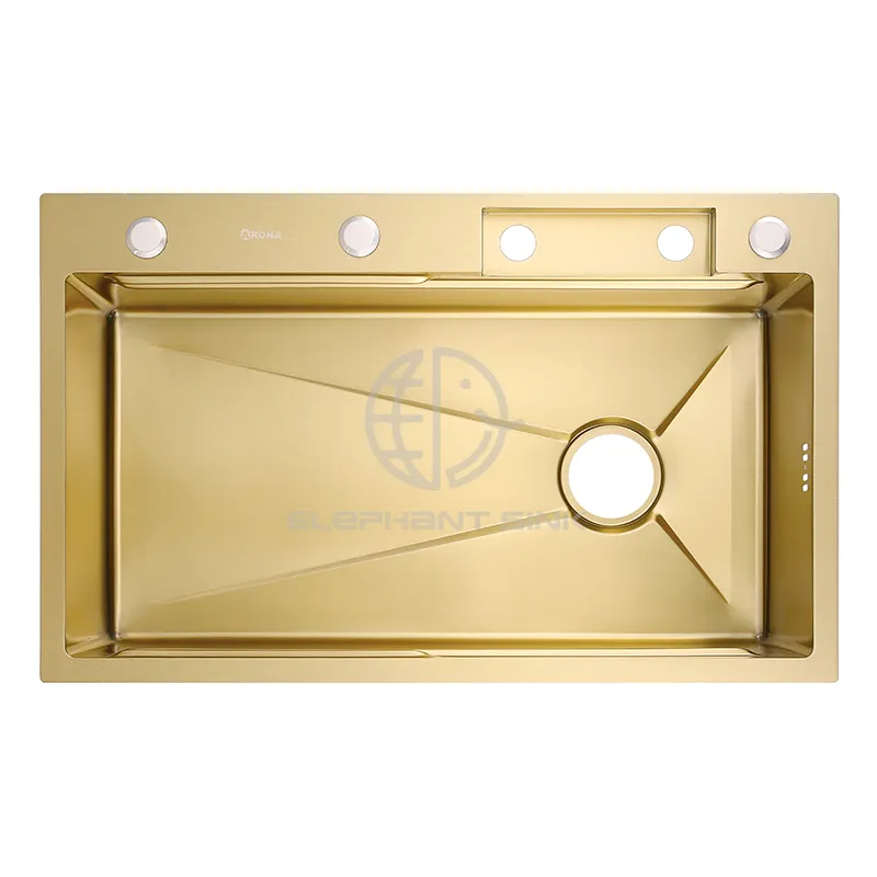 Kitchen Single Bowl Stainless Steel Sink