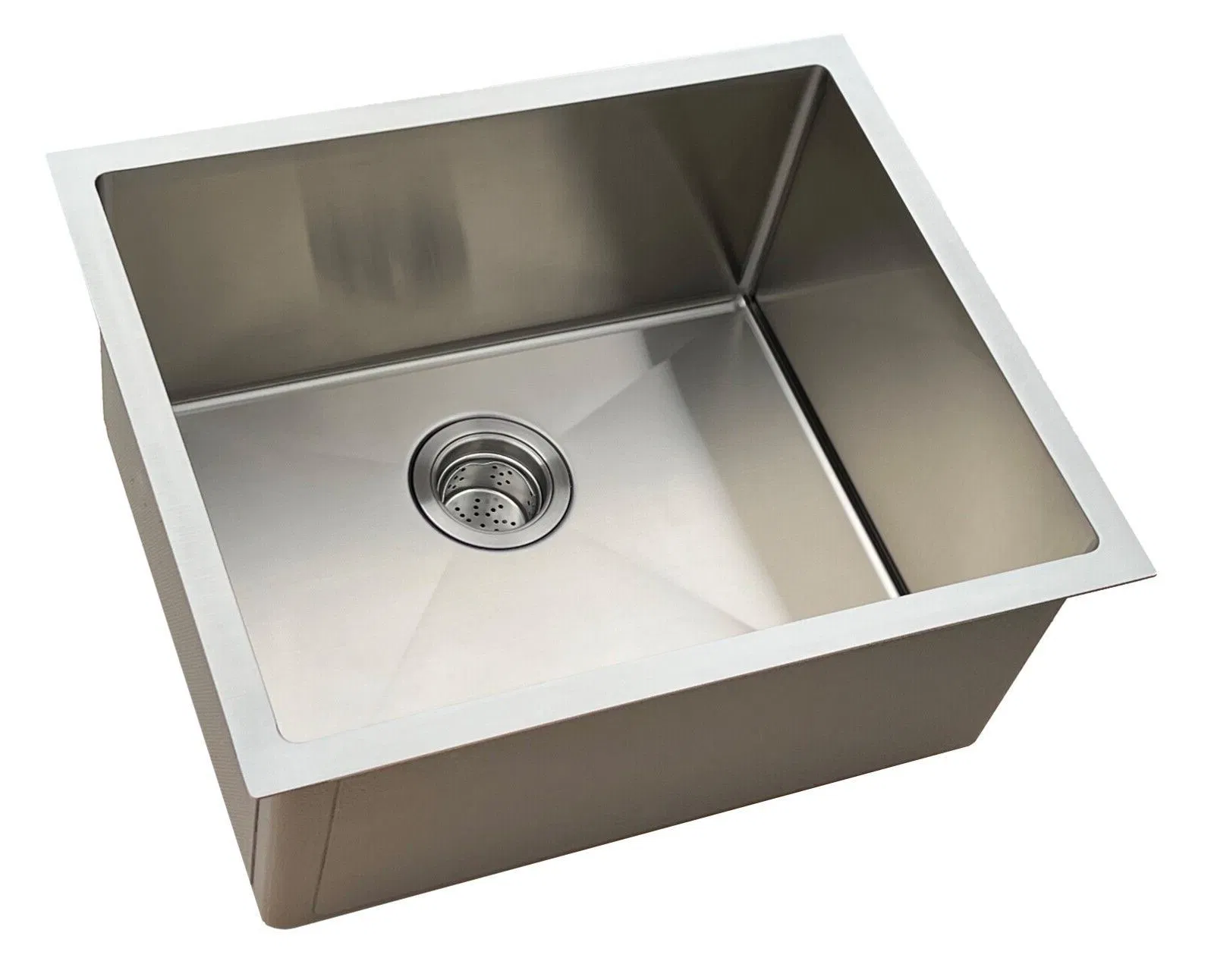 Black Stainless Steel Drop in Sink 27 Inch Above Counter Kitchen Sink Topmount Sink