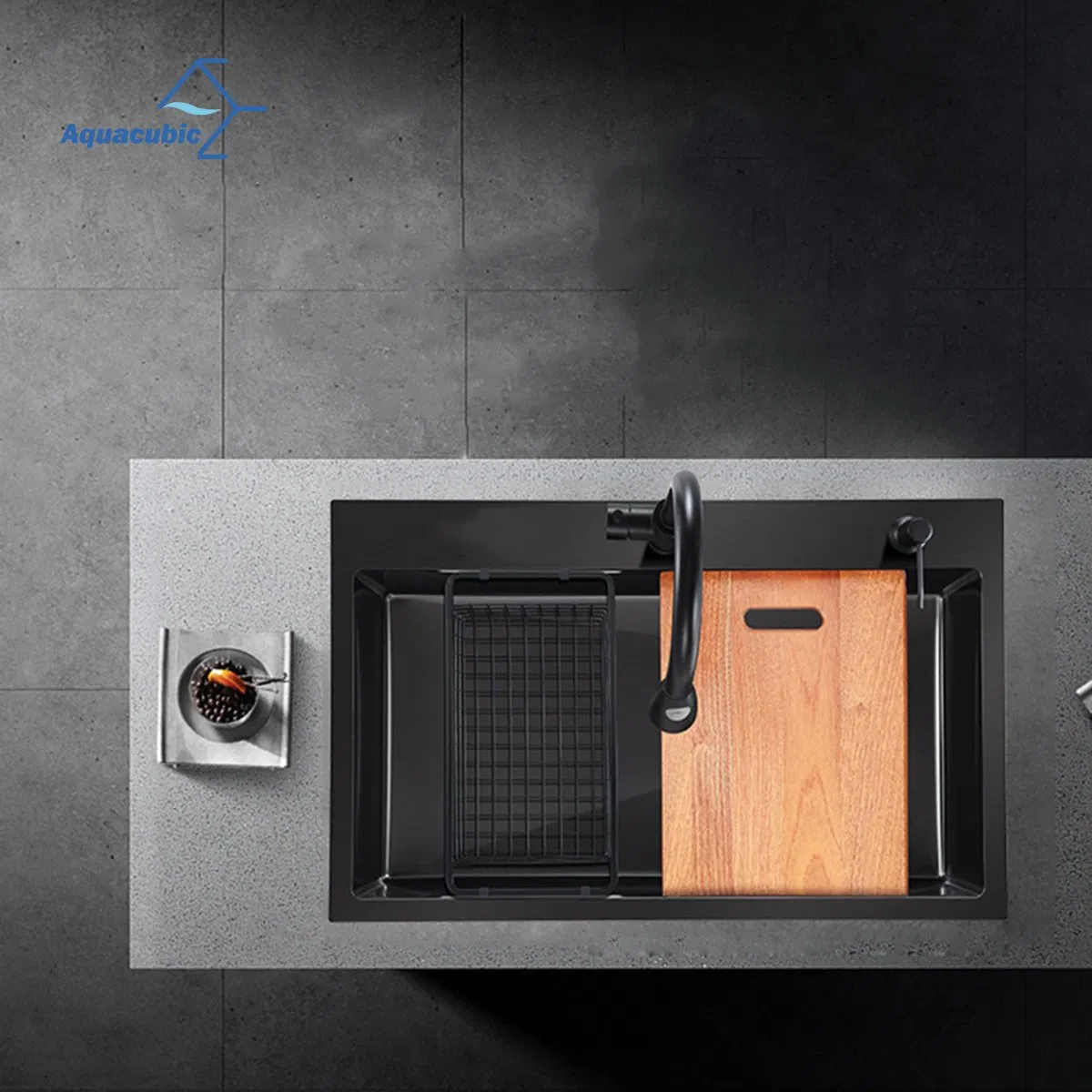 30 Inch Drop in Kitchen Sink Workstation Stainless Steel Sink Topmount 18 Gauge Deep Single Bowl Ledge One Basin Overmount Sink