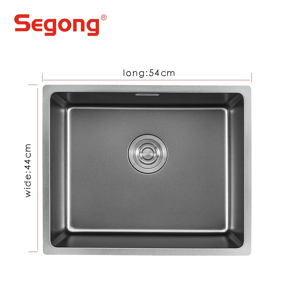 European Design High Quality 304 Stainless Steel Undermount Kitchen Press Sink