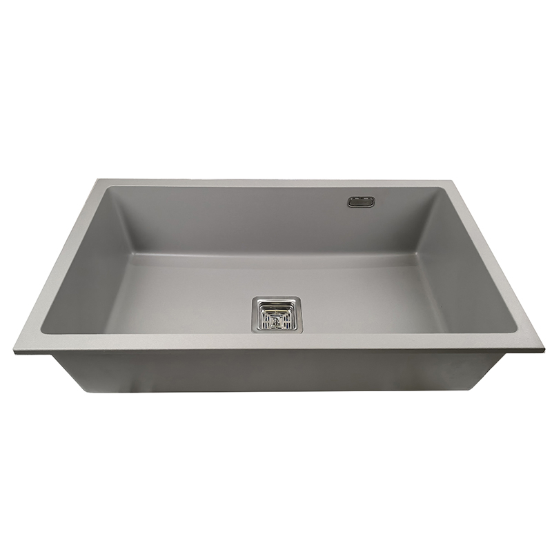 Fireclay Black Matte Sink Farmhouse Sink Kitchen Quartz Stone Apron Front Kitchen Sink