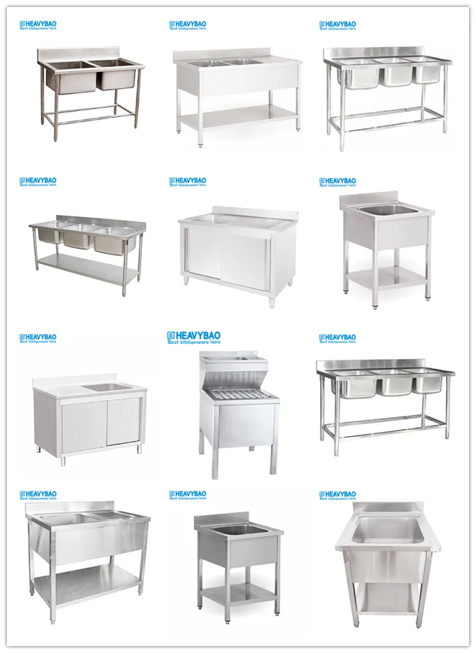 Stainless Steel Washing Table Structure