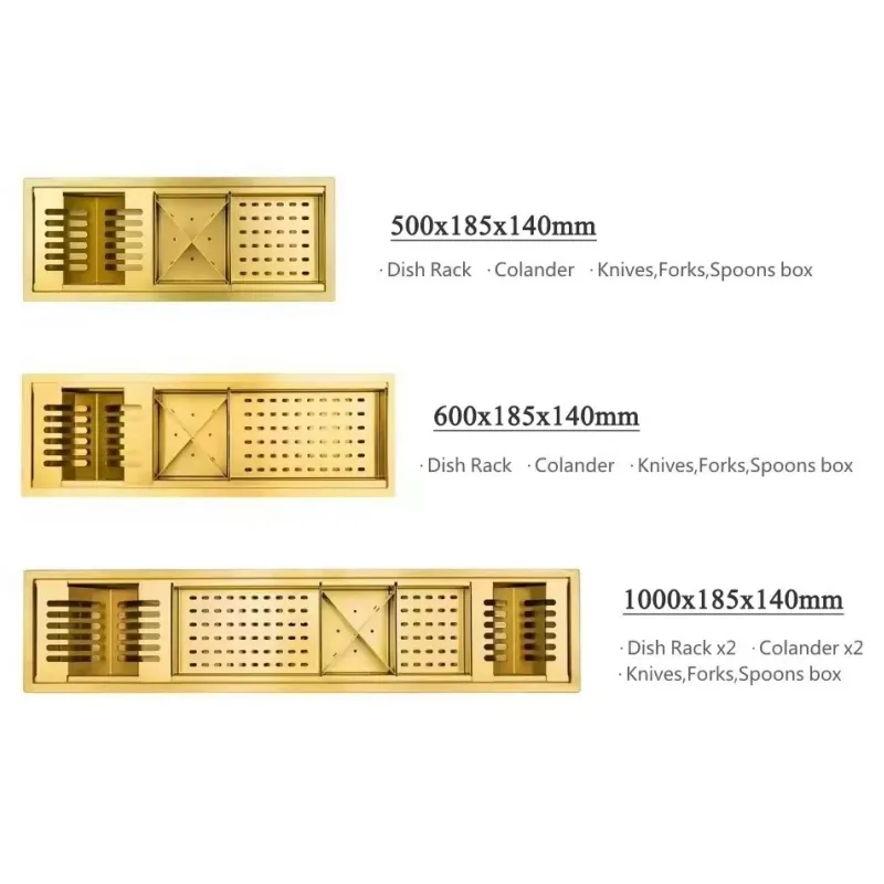 Kitchen Sink with Draining Rack