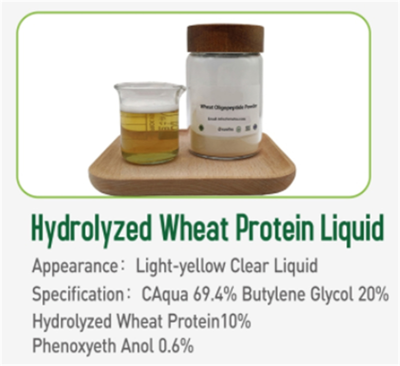 Hydrolyzed wheat protein application